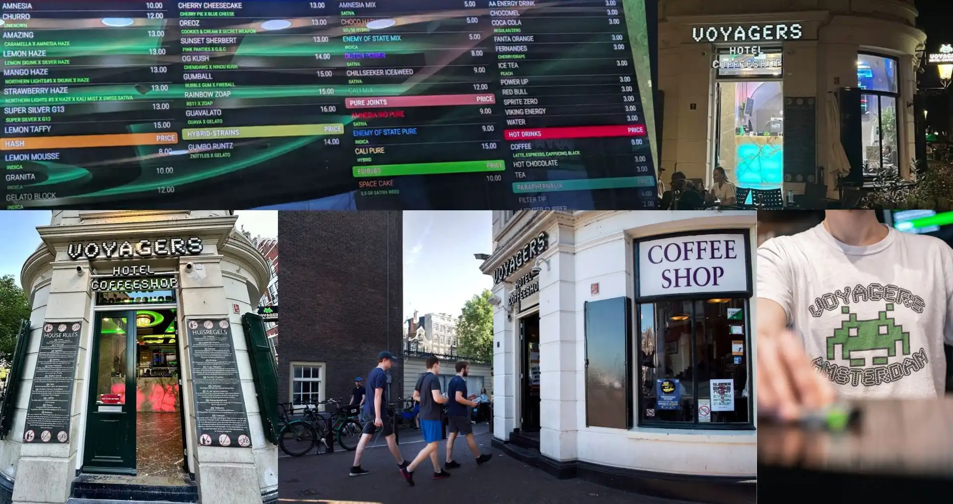 Coffeeshop Voyagers Amsterdam: een kleine coffeeshop in de buurt van het Centraal Station