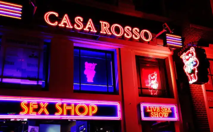 Casa Rosso sex shop Amsterdam Red Light District Casa Rosso Amsterdam – Iconic Erotic Theater in the Red Light District