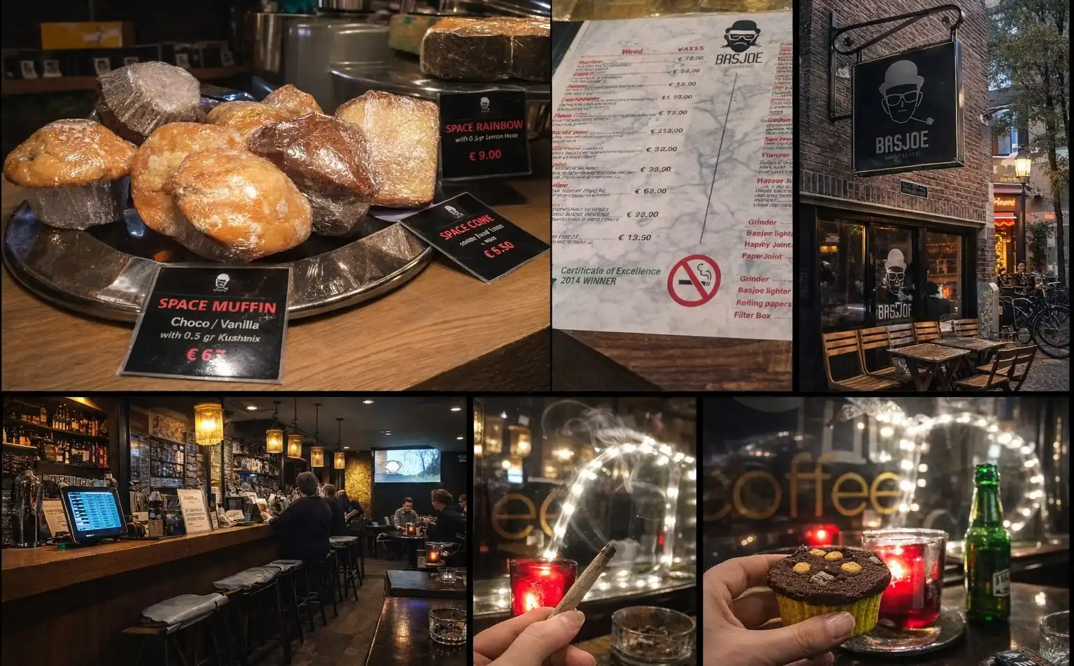 Basjoe Coffeeshop Amsterdam: gezellige coffeeshop vlak bij de gracht
